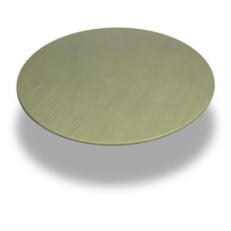 CARNATION HOME FASHIONS Carnation Home Fashions SFLN-F48RD-42 48 in. Round Fitted Vinyl Tablecloth; Sage SFLN-F48RD/42